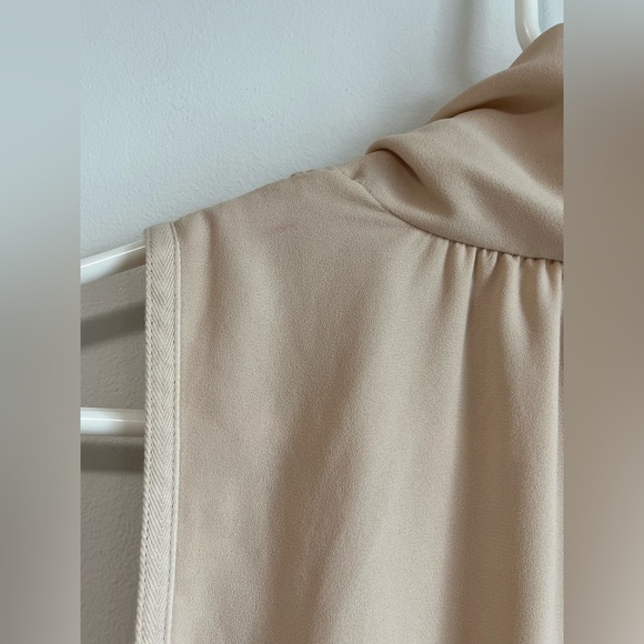 Aritzia Sabine Pink Wrap Dress Sleeveless - Picture 3 of 8